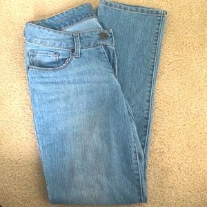 Low Rise Blue Jeans